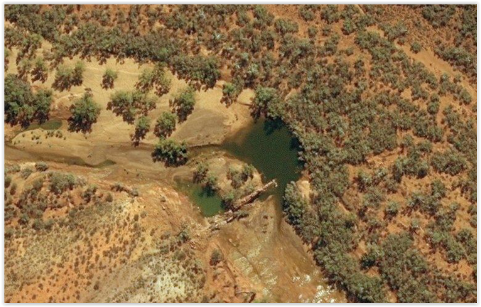 Davis Dip Aerial view