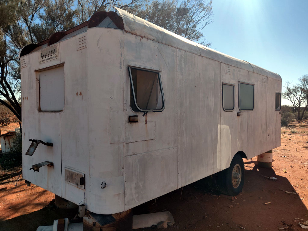 Heavy Duty caravan at prospect