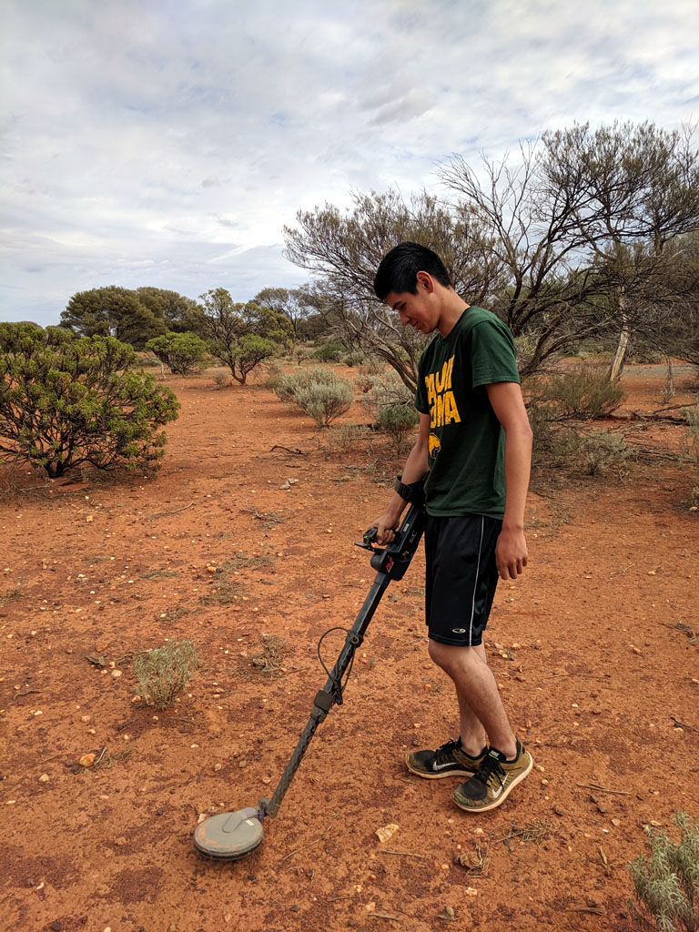 Peter metal detecting