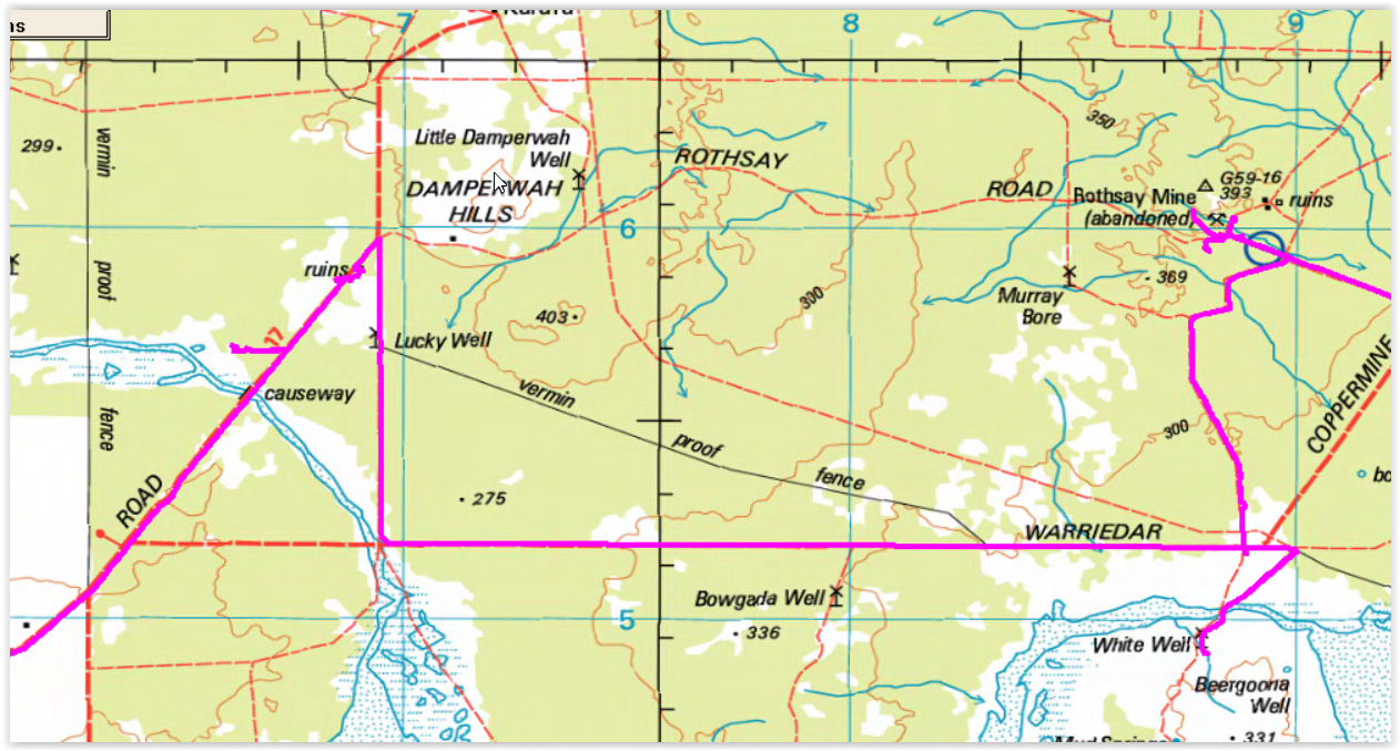 Tracks around Rothsay area